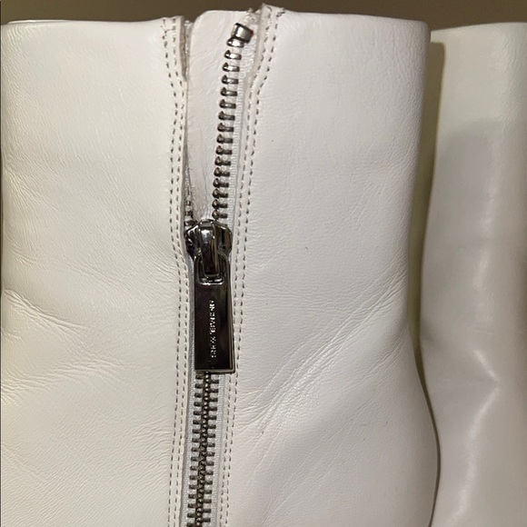 Michael Kors Women's White Ankle Boots - Picture 2 of 5